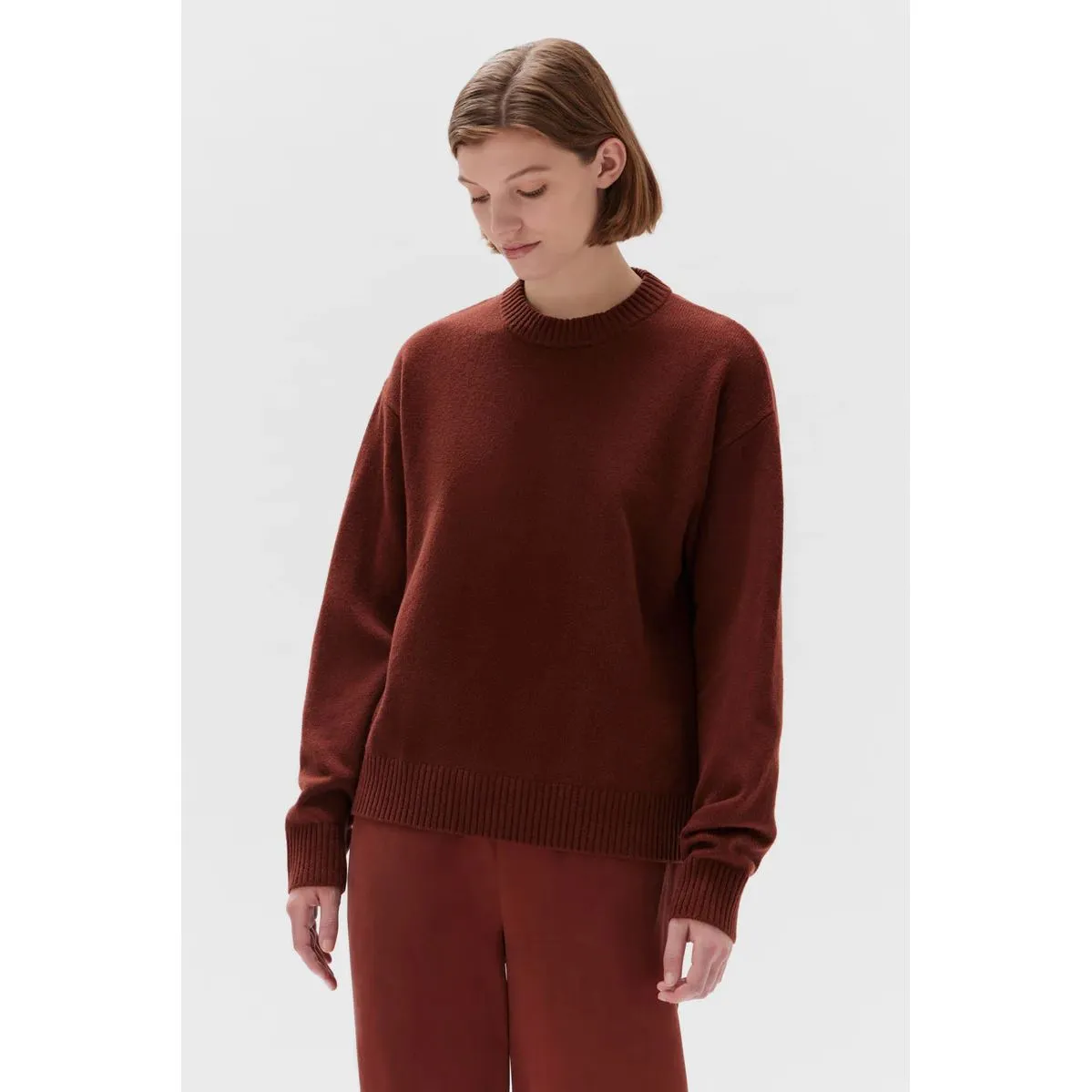 Assembly Label Iris Knit - Sumac