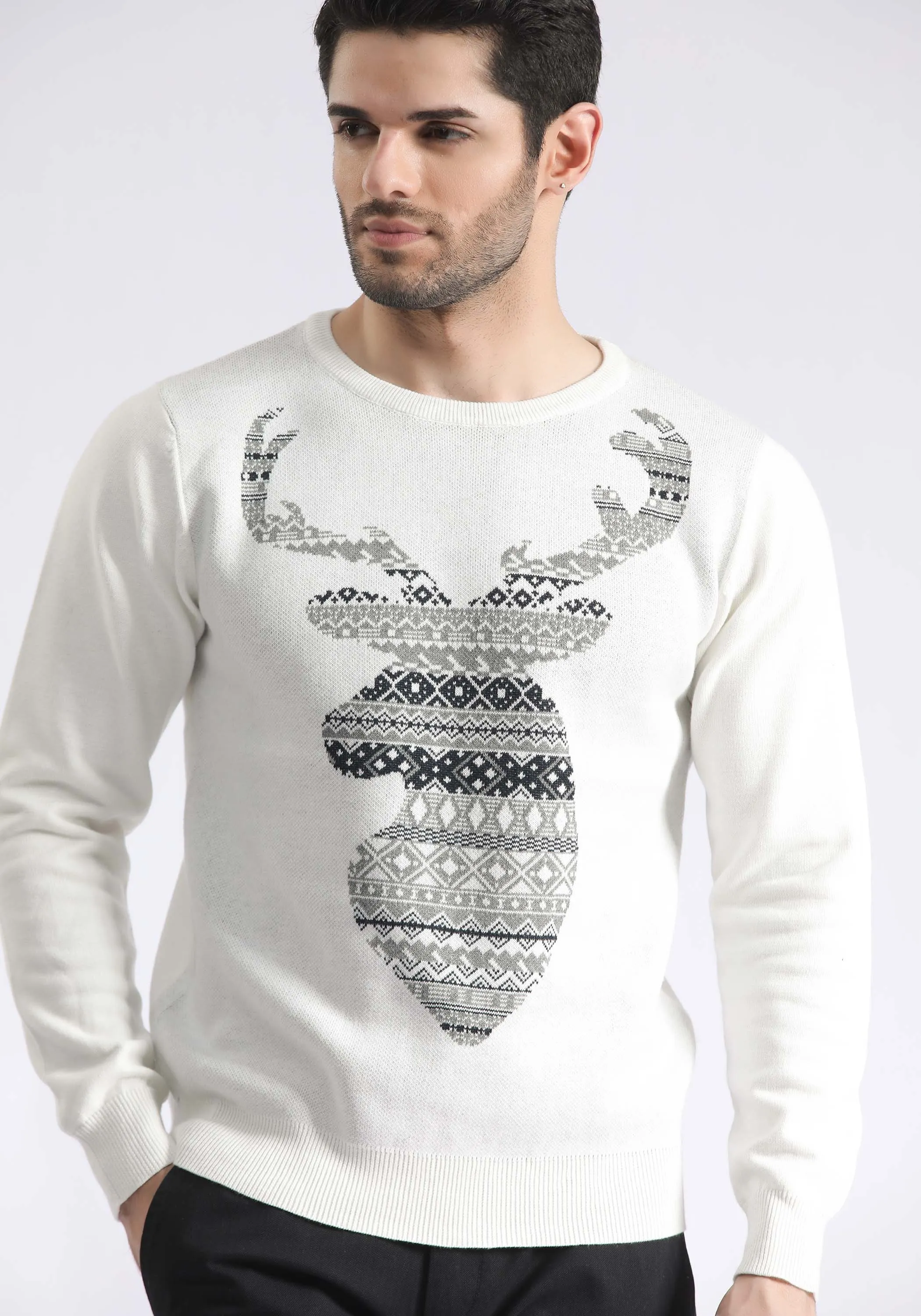 Basic Printed Sweaters