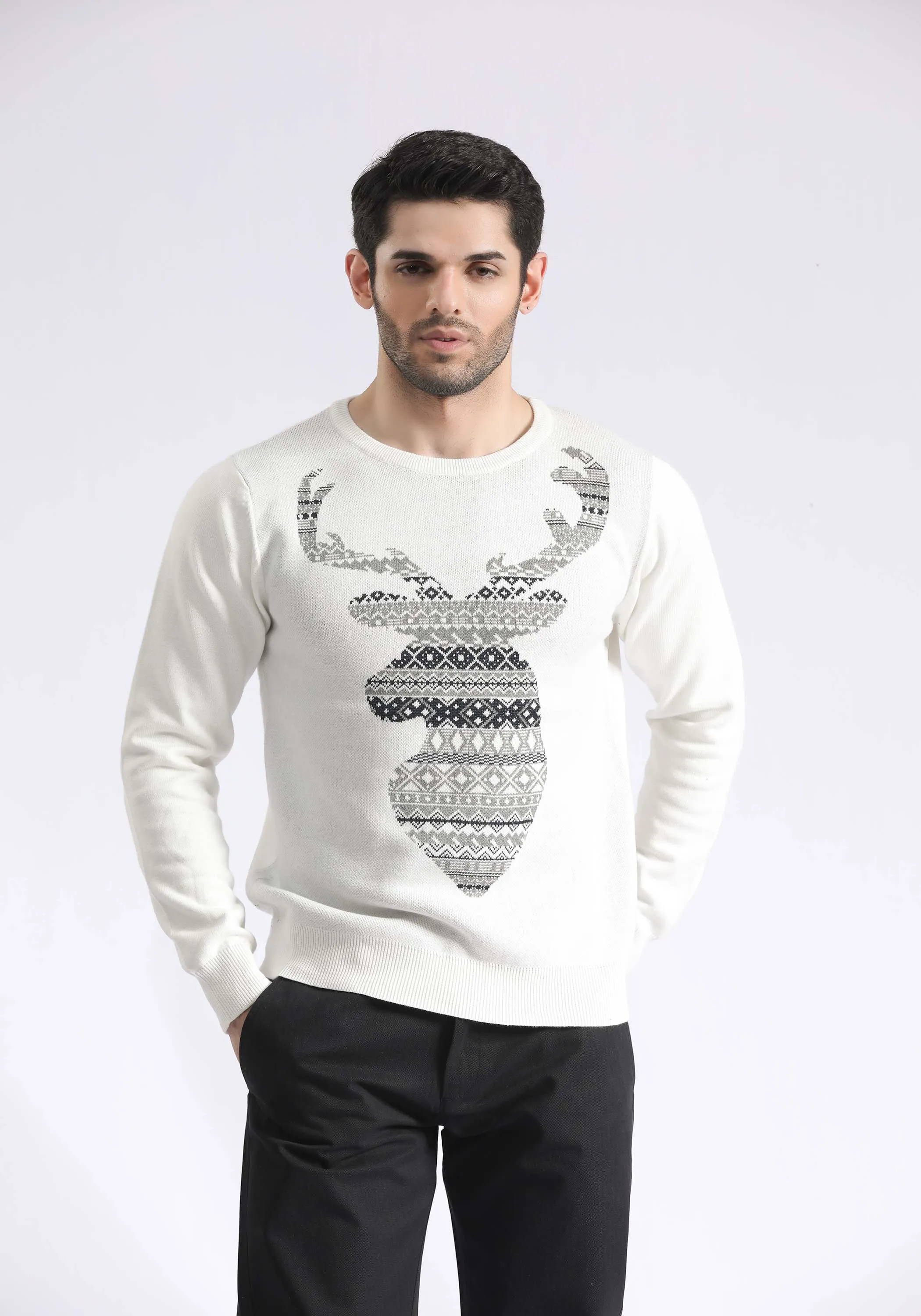 Basic Printed Sweaters