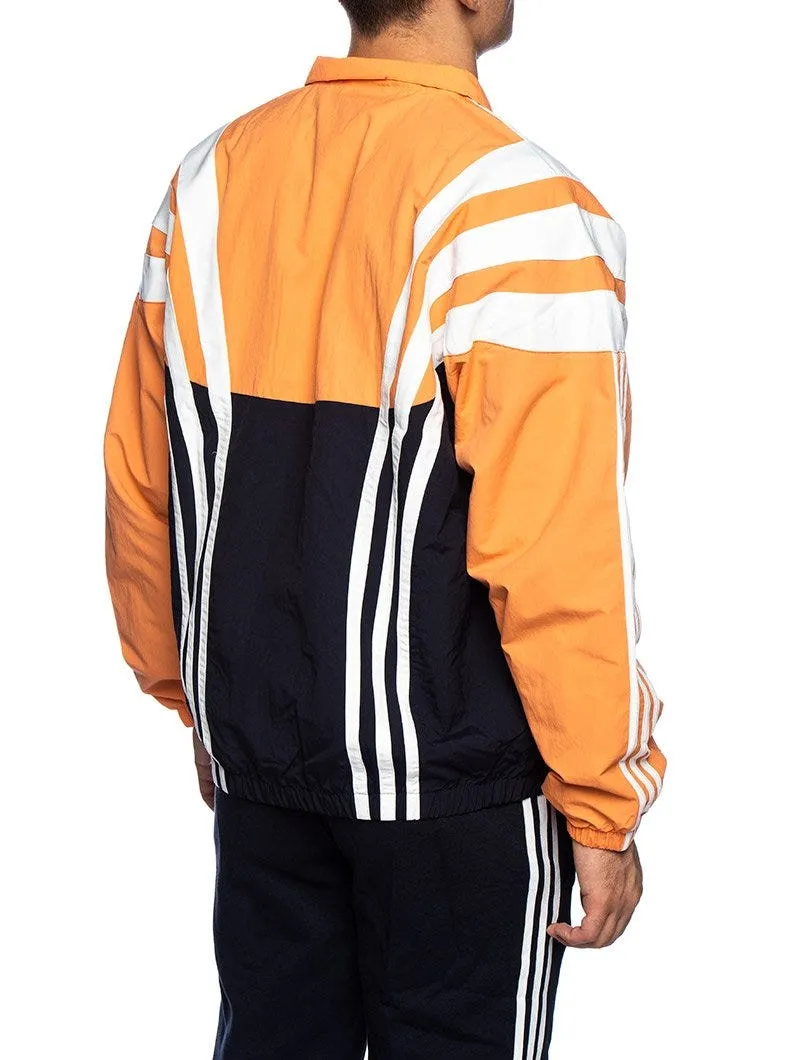 BLNT 96 TT JACKETS IN BLACK ORANGE