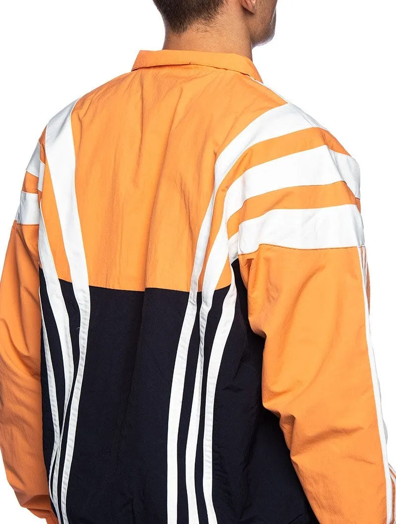 BLNT 96 TT JACKETS IN BLACK ORANGE