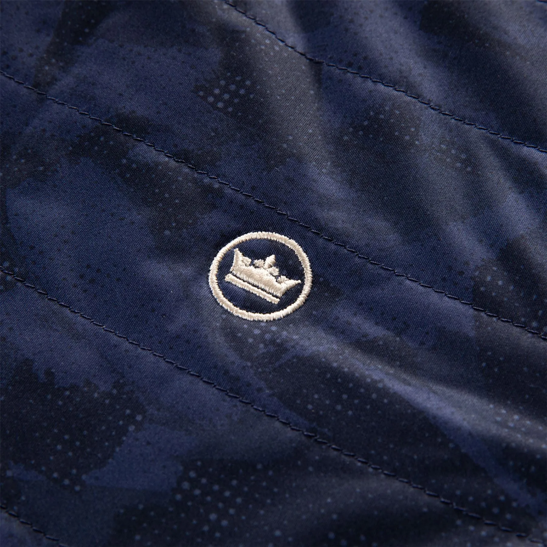 Bond Elite Crew Neck Hybrid Jacket Camo Navy - AW24