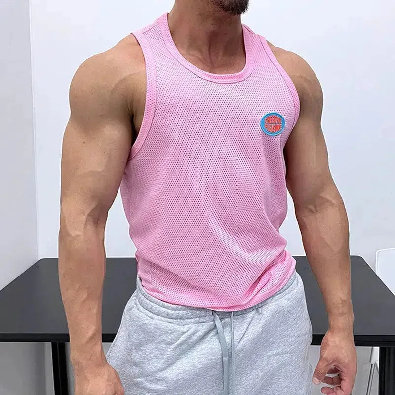 Breathable Candy-colored Athletic Vest