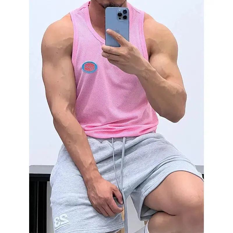 Breathable Candy-colored Athletic Vest