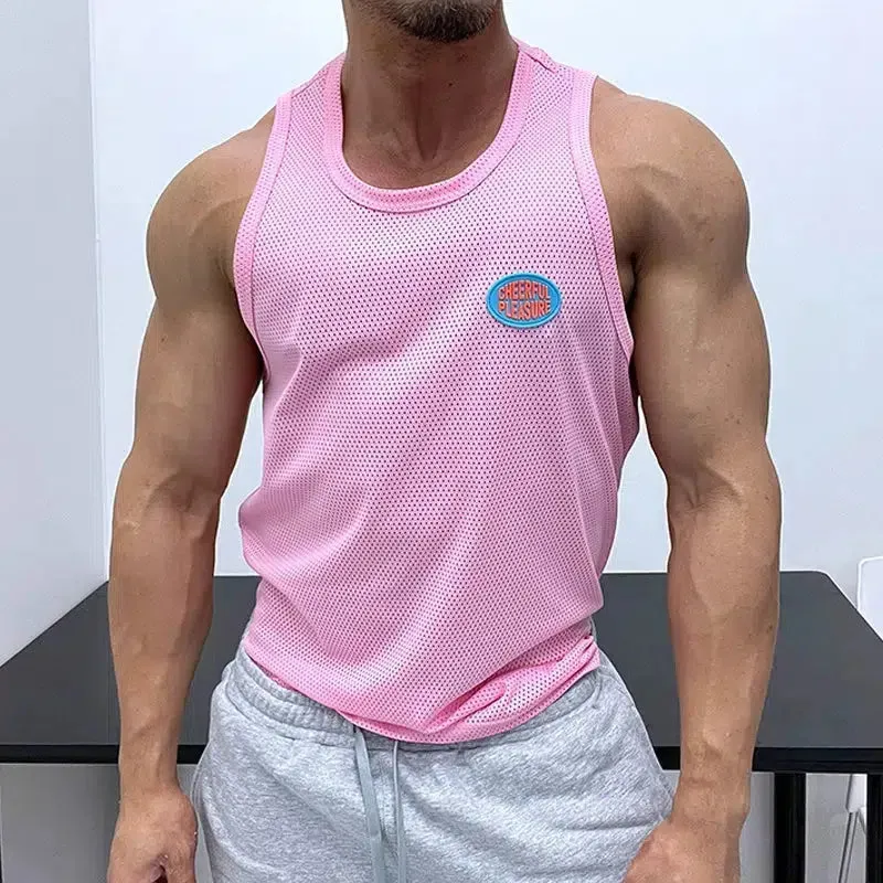 Breathable Candy-colored Athletic Vest