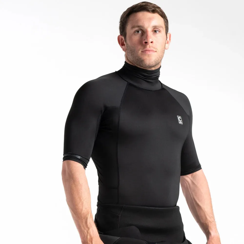 C Skins UV Skins Short Sleeved Turtle Neck Rash Vest