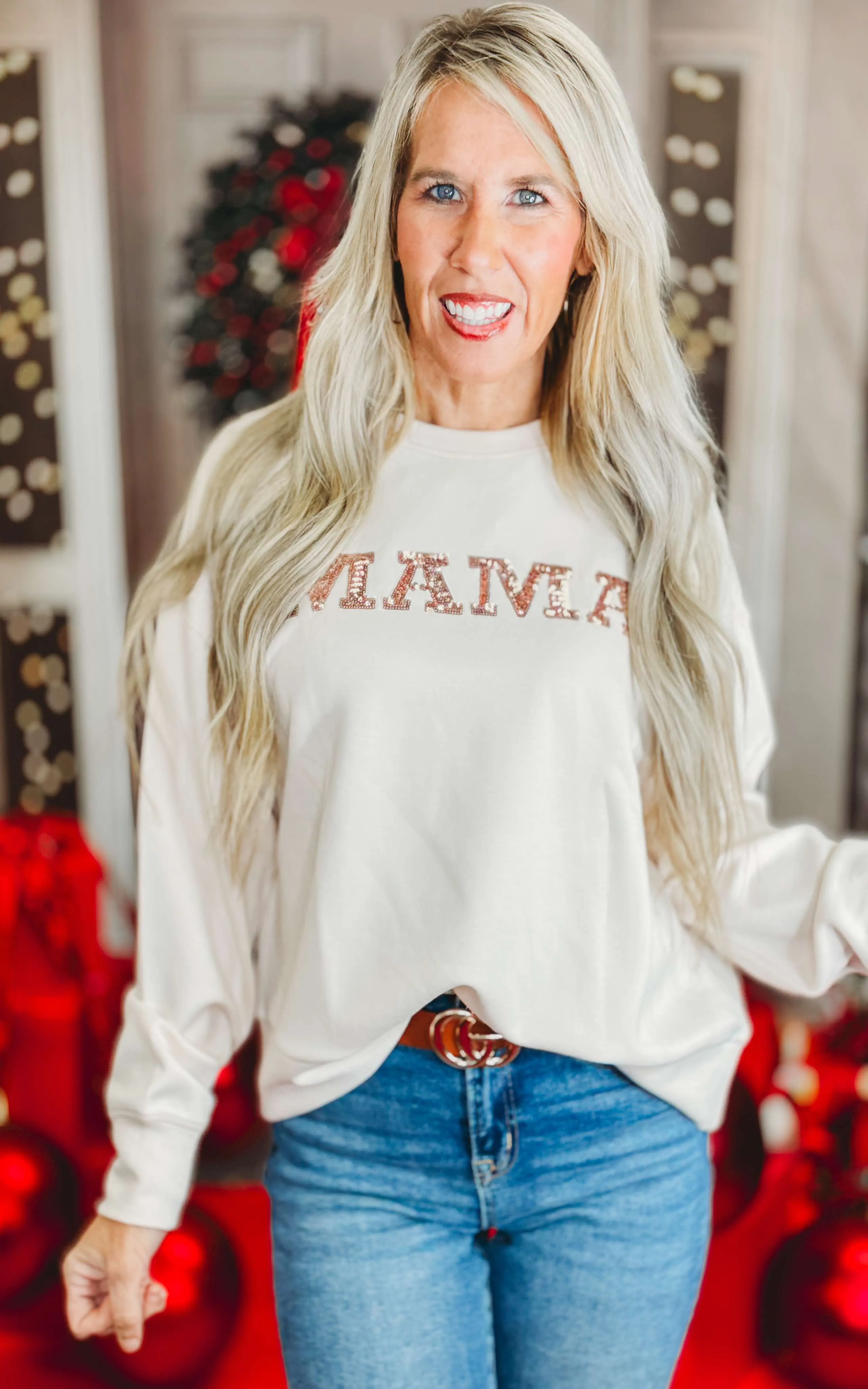 Champagne Mama Sweatshirt