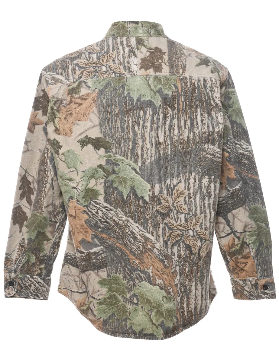 Classic Camouflage Shirt - L