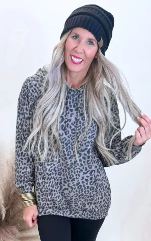 Coco Leopard Urban Puff Sleeve Top