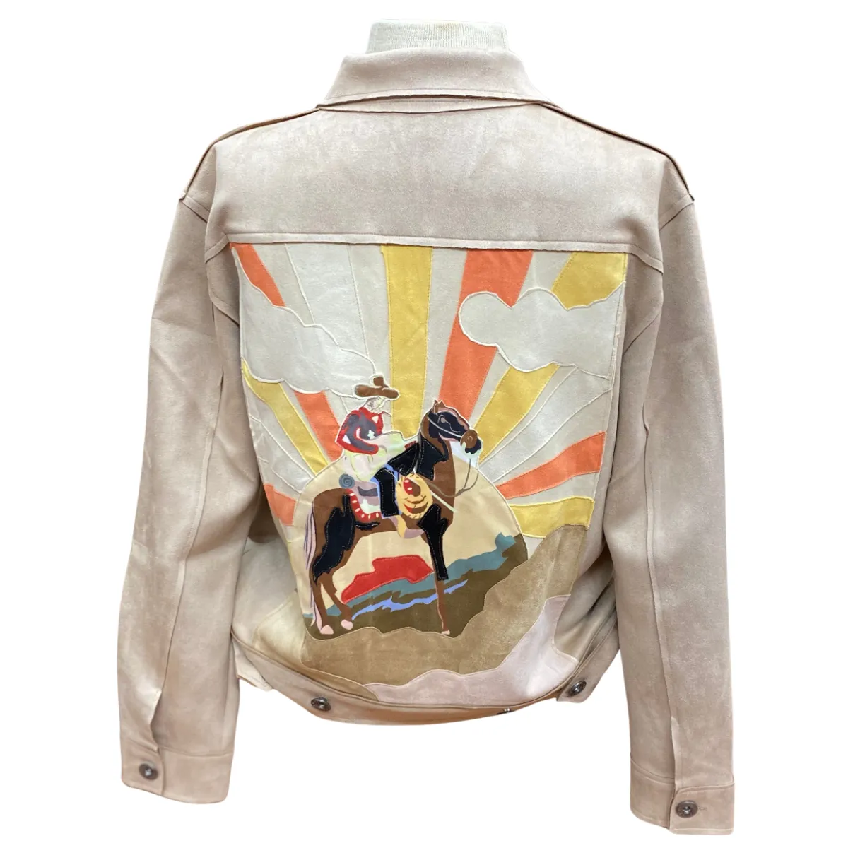 Cowgirl Sunset  Ultra Suede Jacket