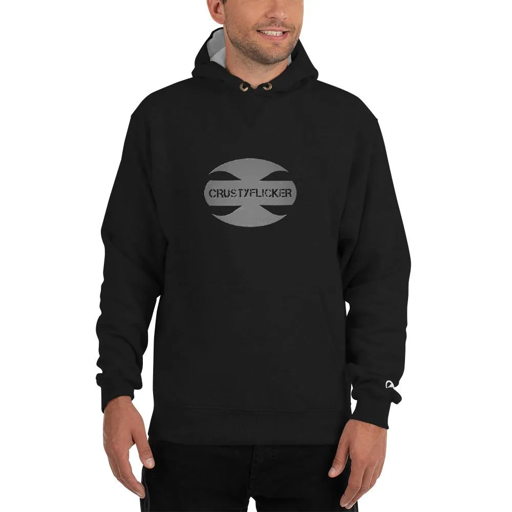 CRUSTYFLICKER Dogtag - Men's Champion Hoodie