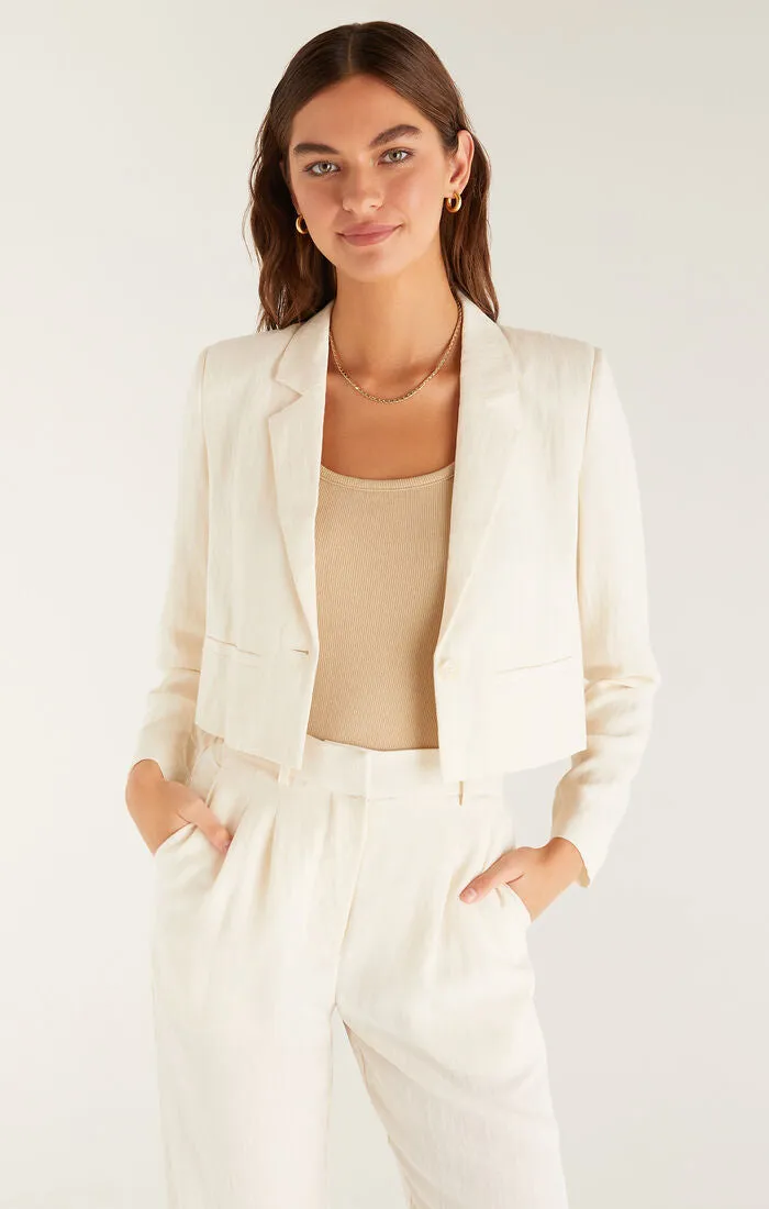 Dana Airy Cropped Blazer