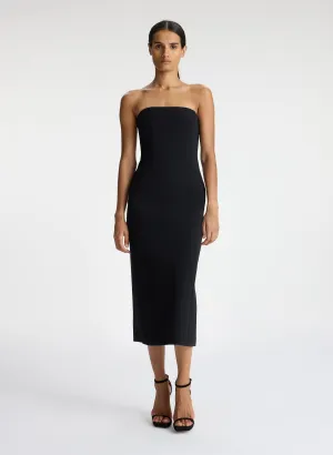 Elizabeth Strapless Midi Dress