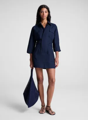 Evan Mini Shirt Dress