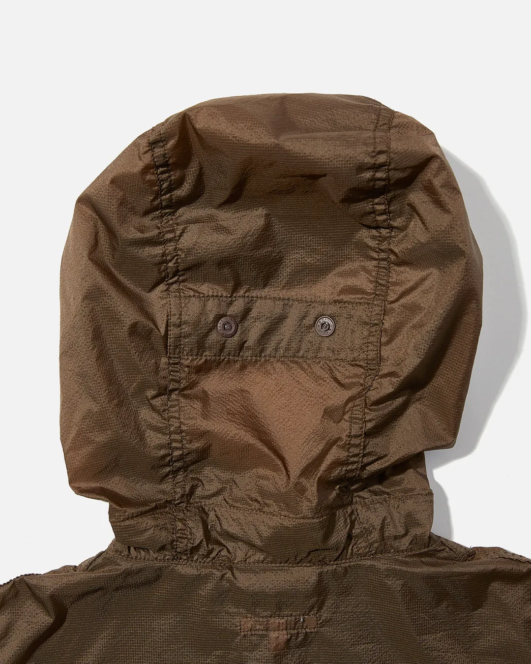 Field Vest - Dk Brown Nylon Micro Ripstop