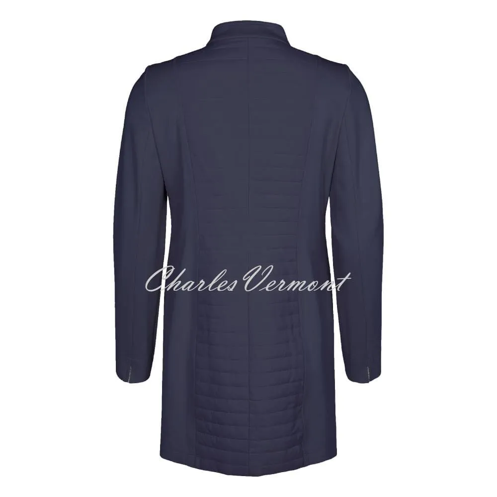 I'cona Longline Jacket - Style 67041-60012-690 (Navy Blue)