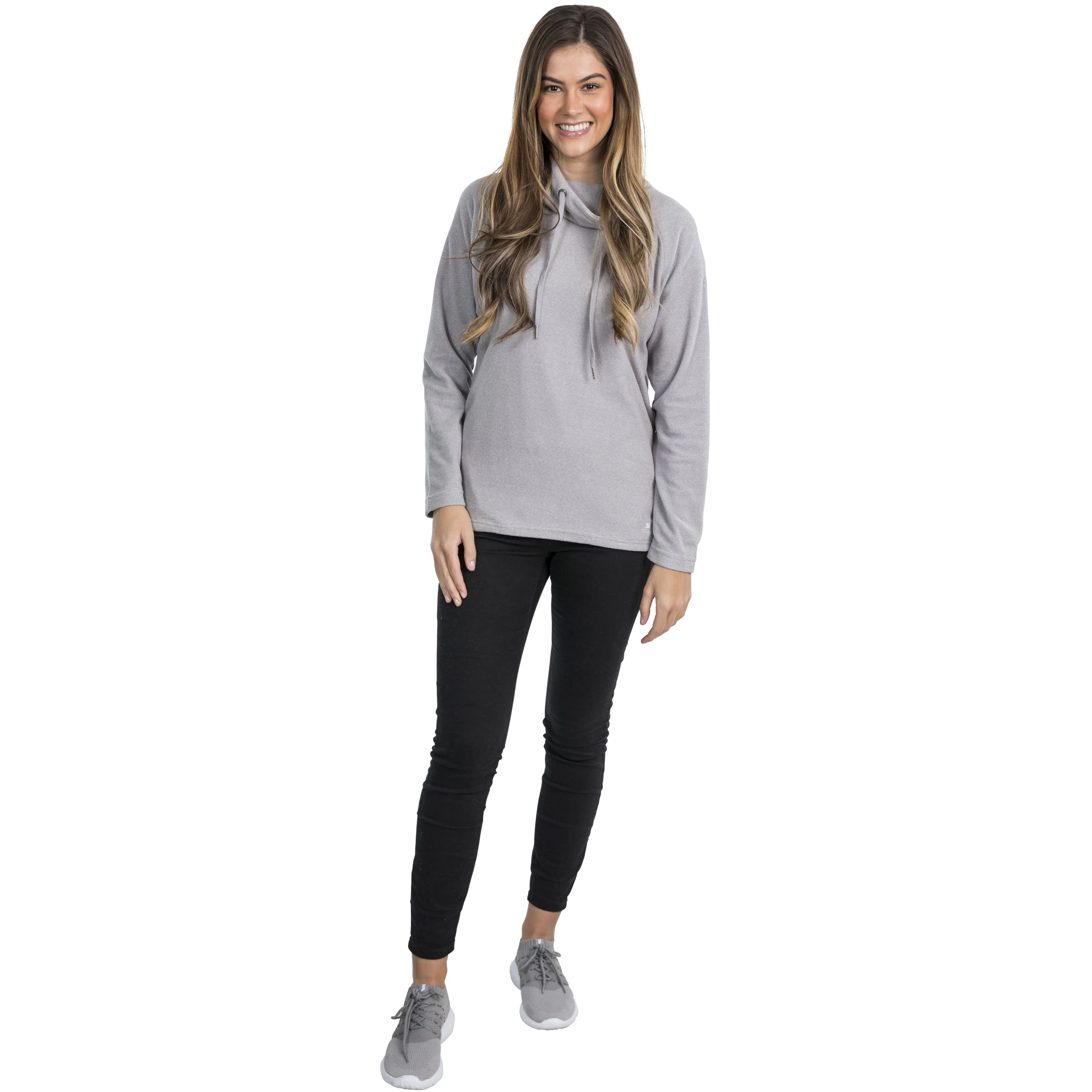 Jeannie Women's Fleece Hoodie - Platinum