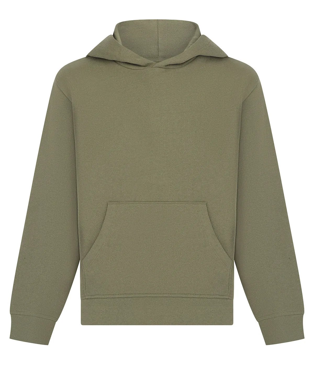 Kids sustainable fashion hoodie | Khaki