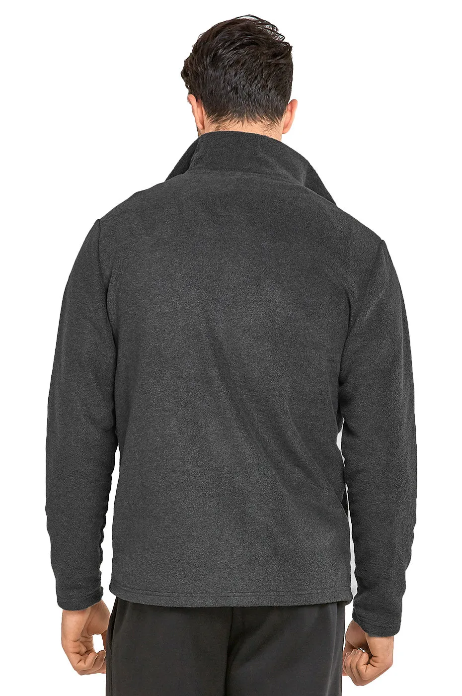 KNOCKER MEN'S POLAR FLEECE JACKET (PF2000_CH/GR)