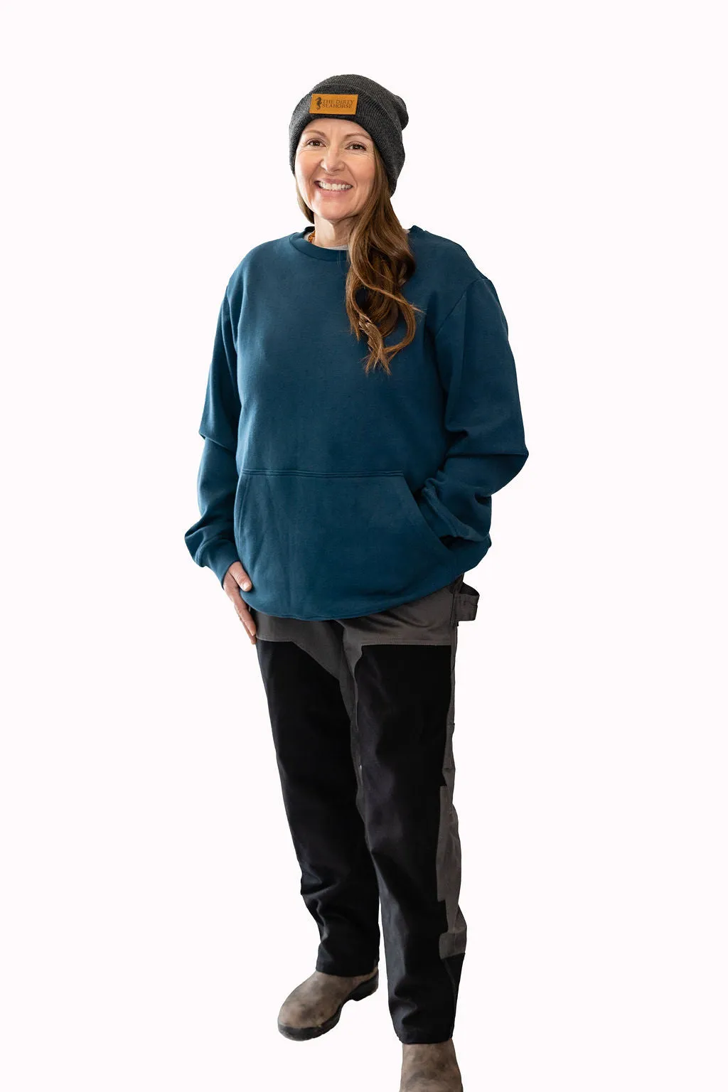 Marine Blue Crew neck Sweater