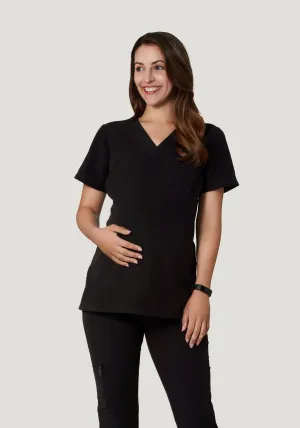 Maternity One Pocket Top Black