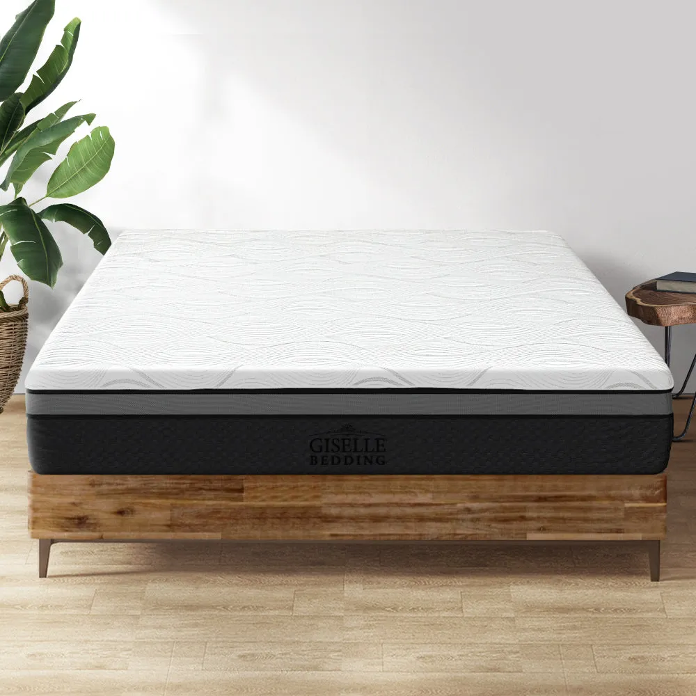 Medium-Firm Cool Gel Memory Foam Double Mattress 25cm - Giselle Bedding