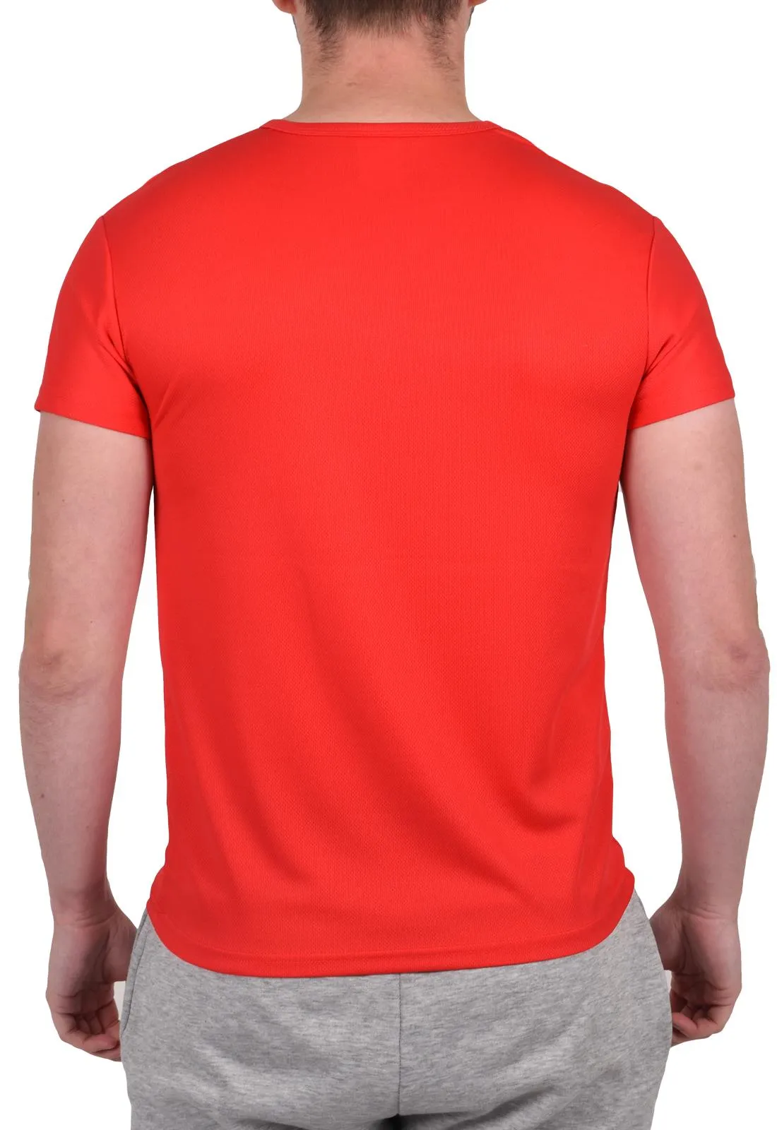 Men Polyester Breathable Short Sleeve T-Shirt