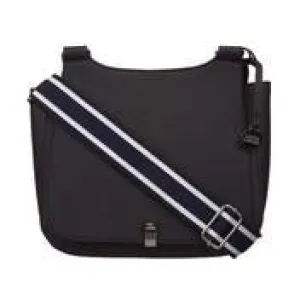 Navy Flip Lock Web Handle Cross Body