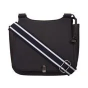 Navy Flip Lock Web Handle Cross Body