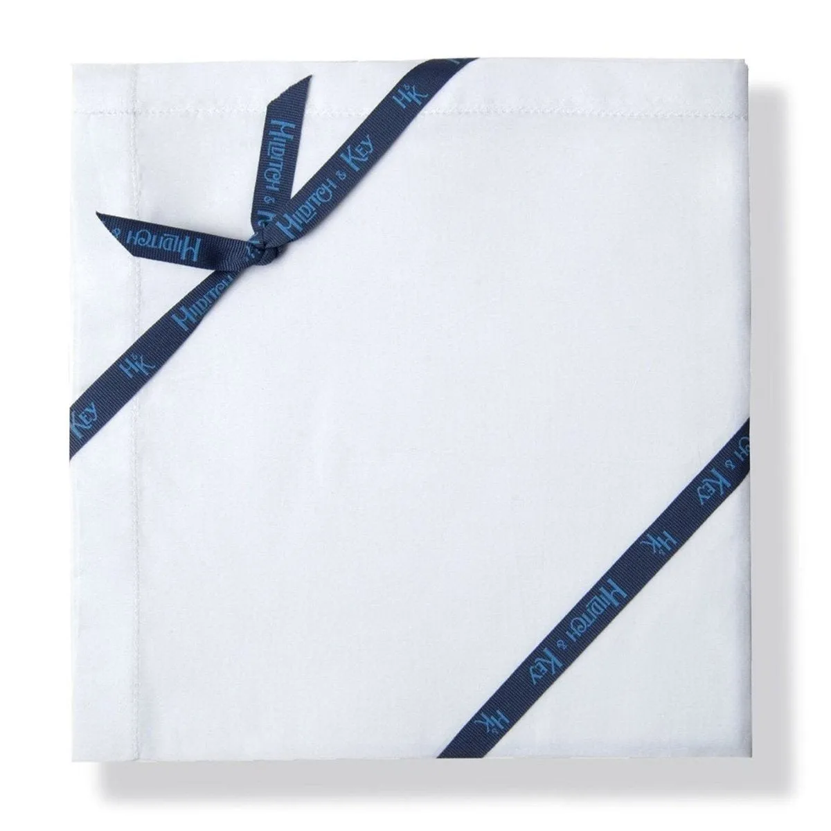 One Dozen Plain White Cotton Handkerchiefs