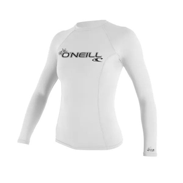 O'Neill - Women's Basic Skins L/S Rash Vest - White