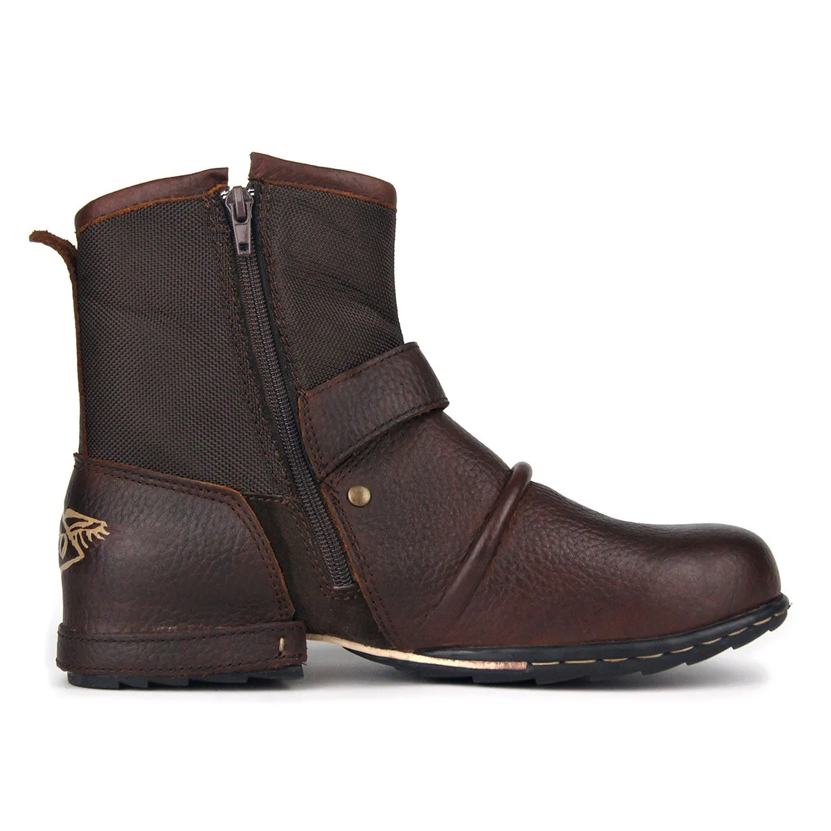 Otto's Leather Motorcycle Biker Boots