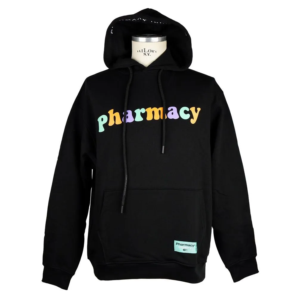 Pharmacy Industry Black Cotton Men's Sweatshirt