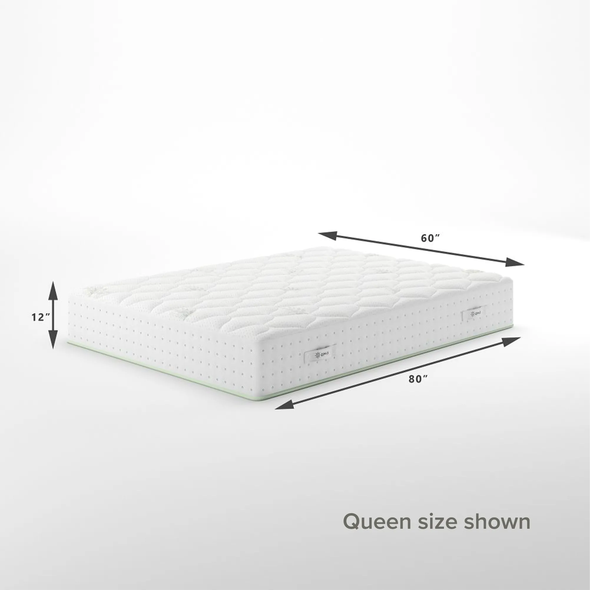 Pressure Relief Olive Oil Memory Foam iCoil® Hybrid Queen Mattress