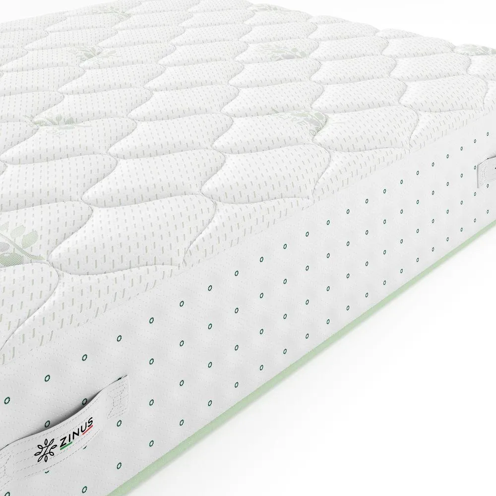 Pressure Relief Olive Oil Memory Foam iCoil® Hybrid Queen Mattress