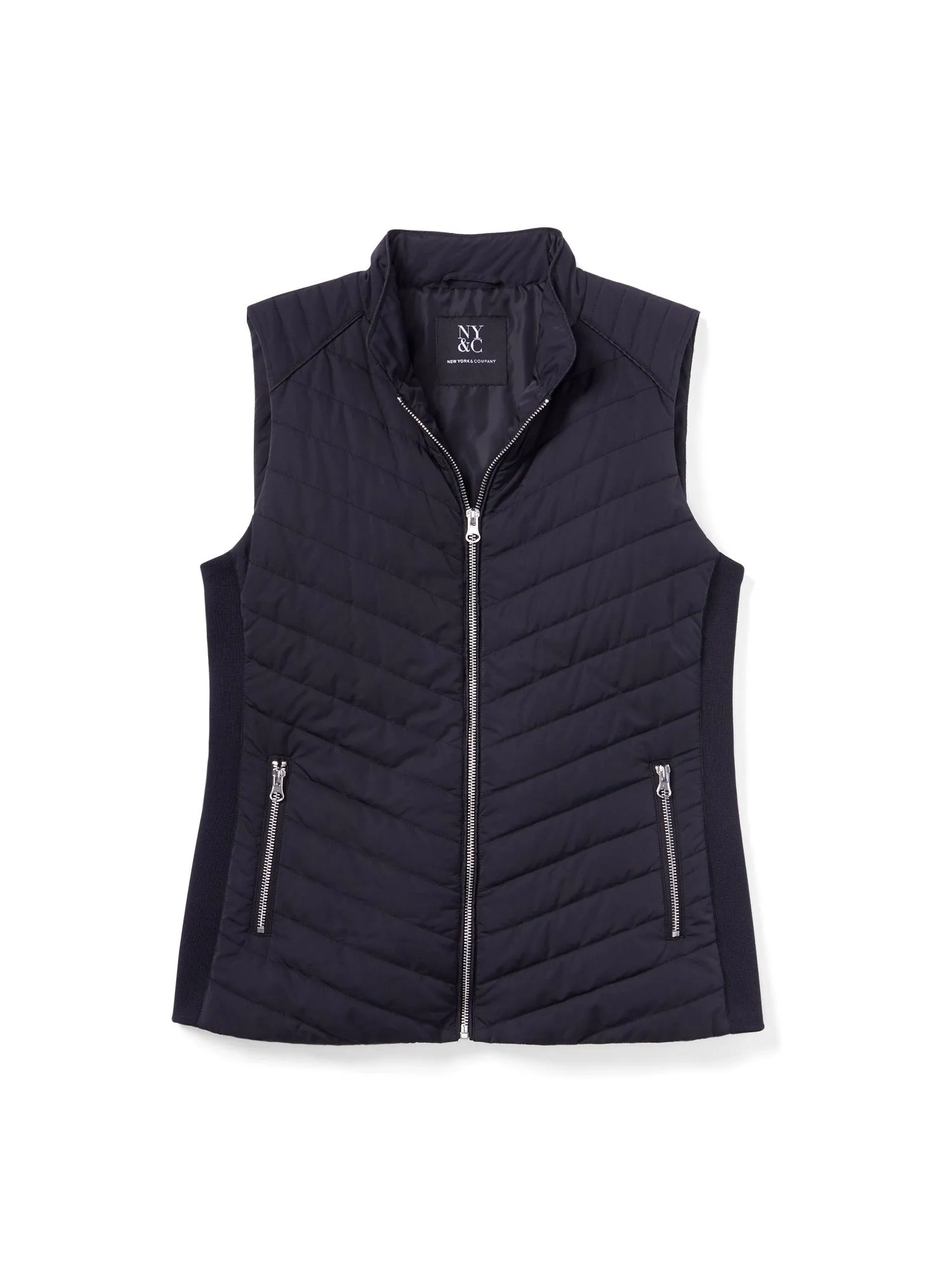 REPREVE® Piped Quilted Vest