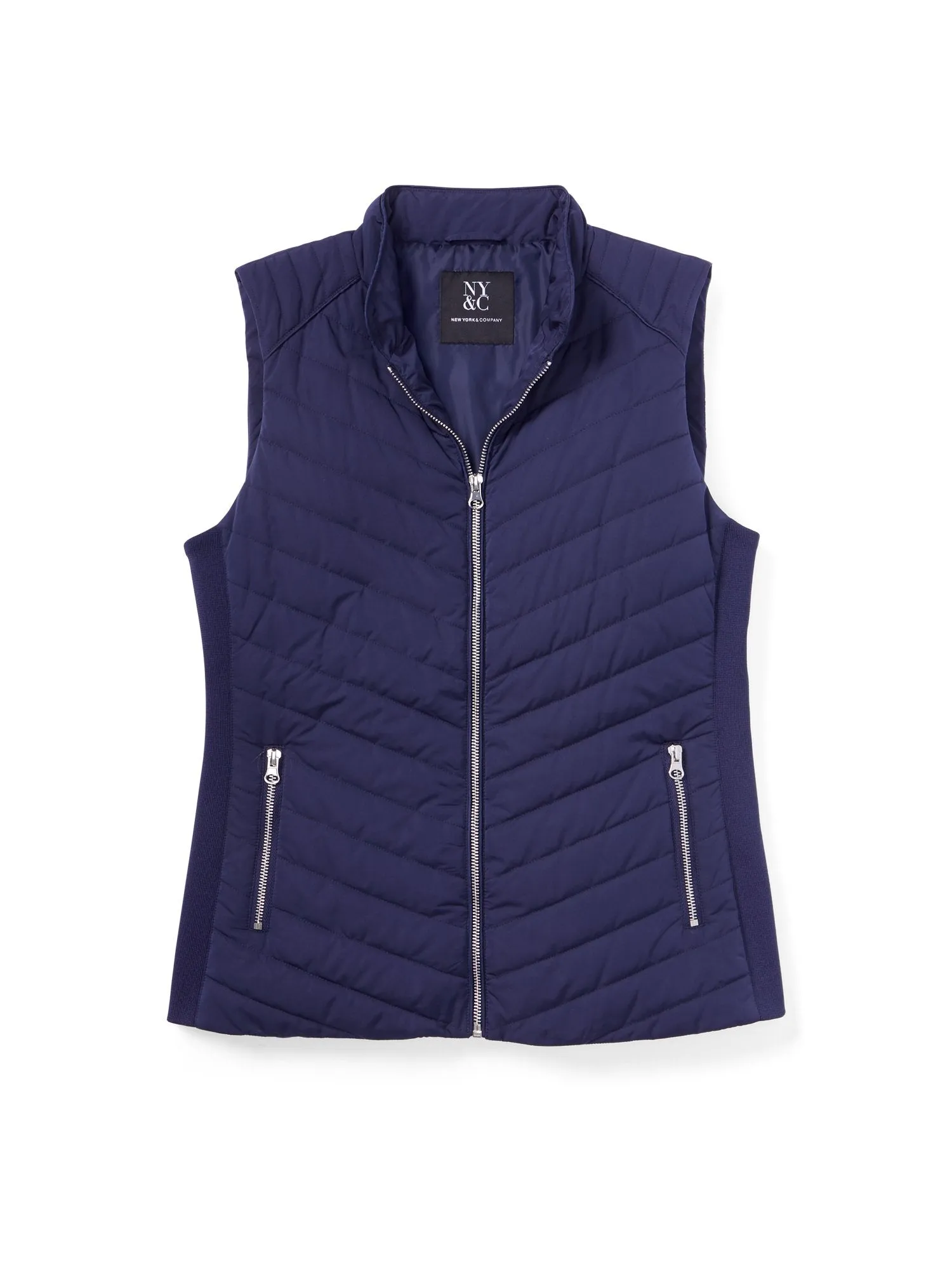 REPREVE® Piped Quilted Vest