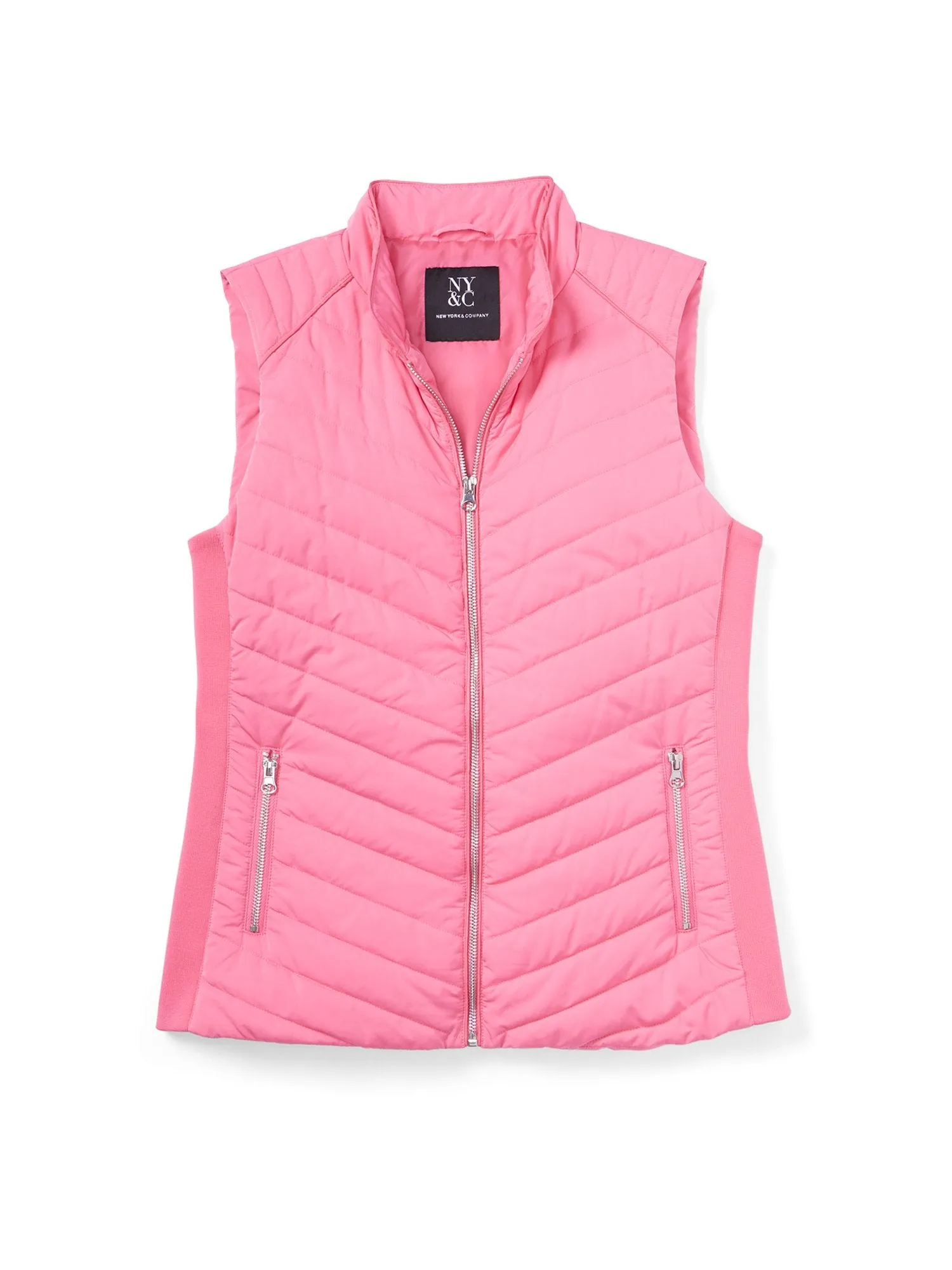 REPREVE® Piped Quilted Vest