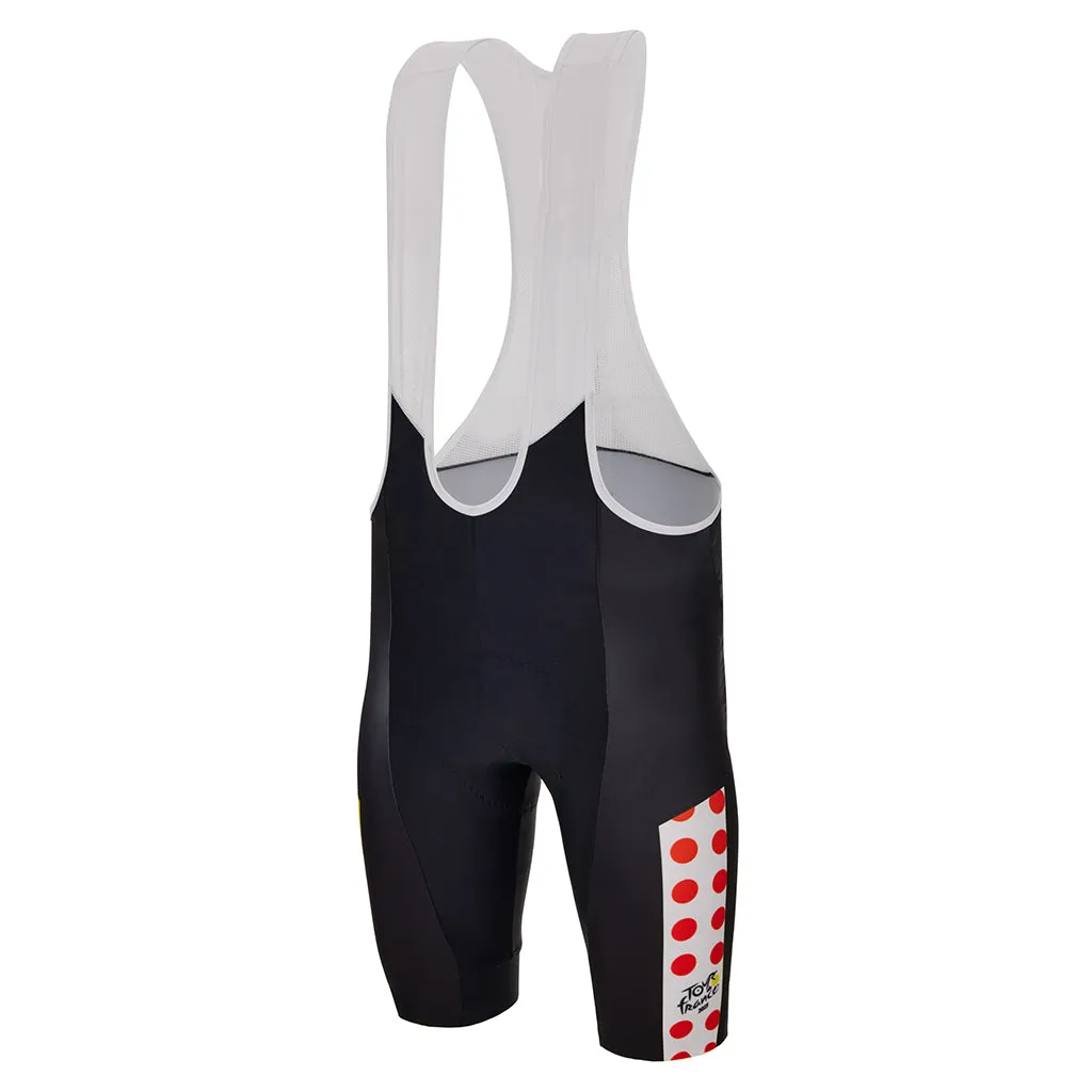 Santini TDF Kom Bibshorts - Black/Polka