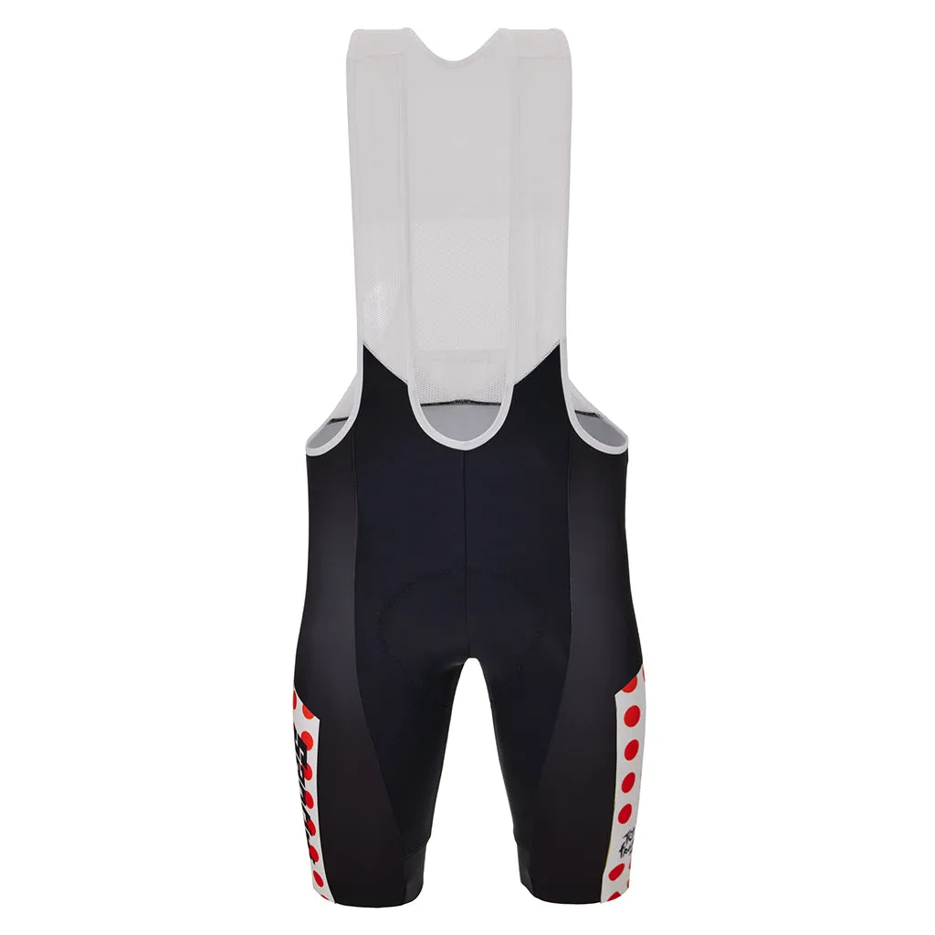 Santini TDF Kom Bibshorts - Black/Polka