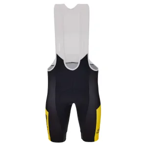 Santini TDF Leader Bibshorts - Black/Yellow