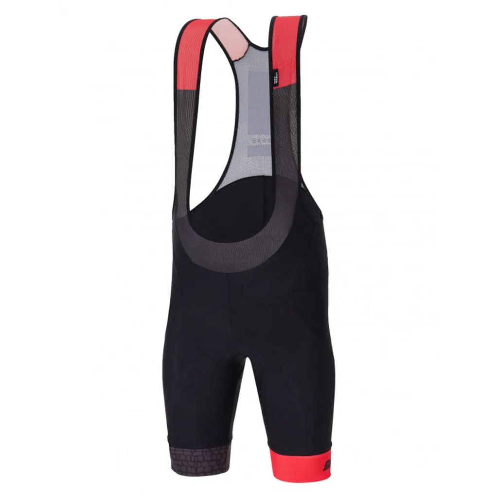 Santini TDF Paris Roubaix Bibshorts - Black