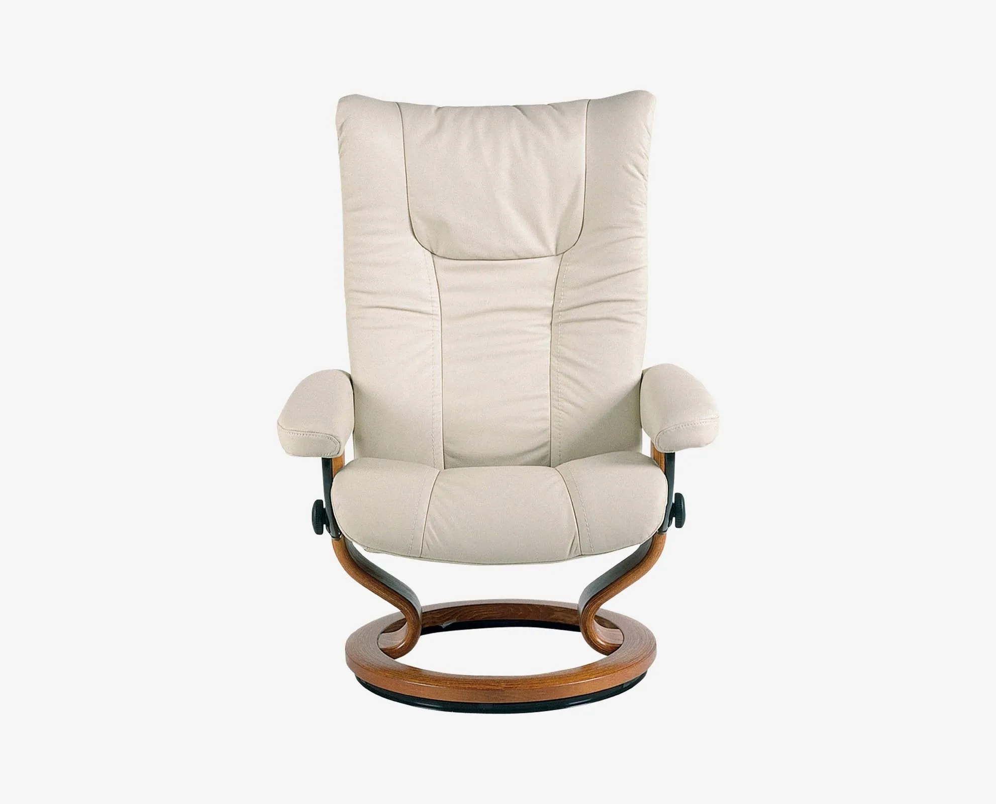 Stressless® Wing Recliner & Ottoman