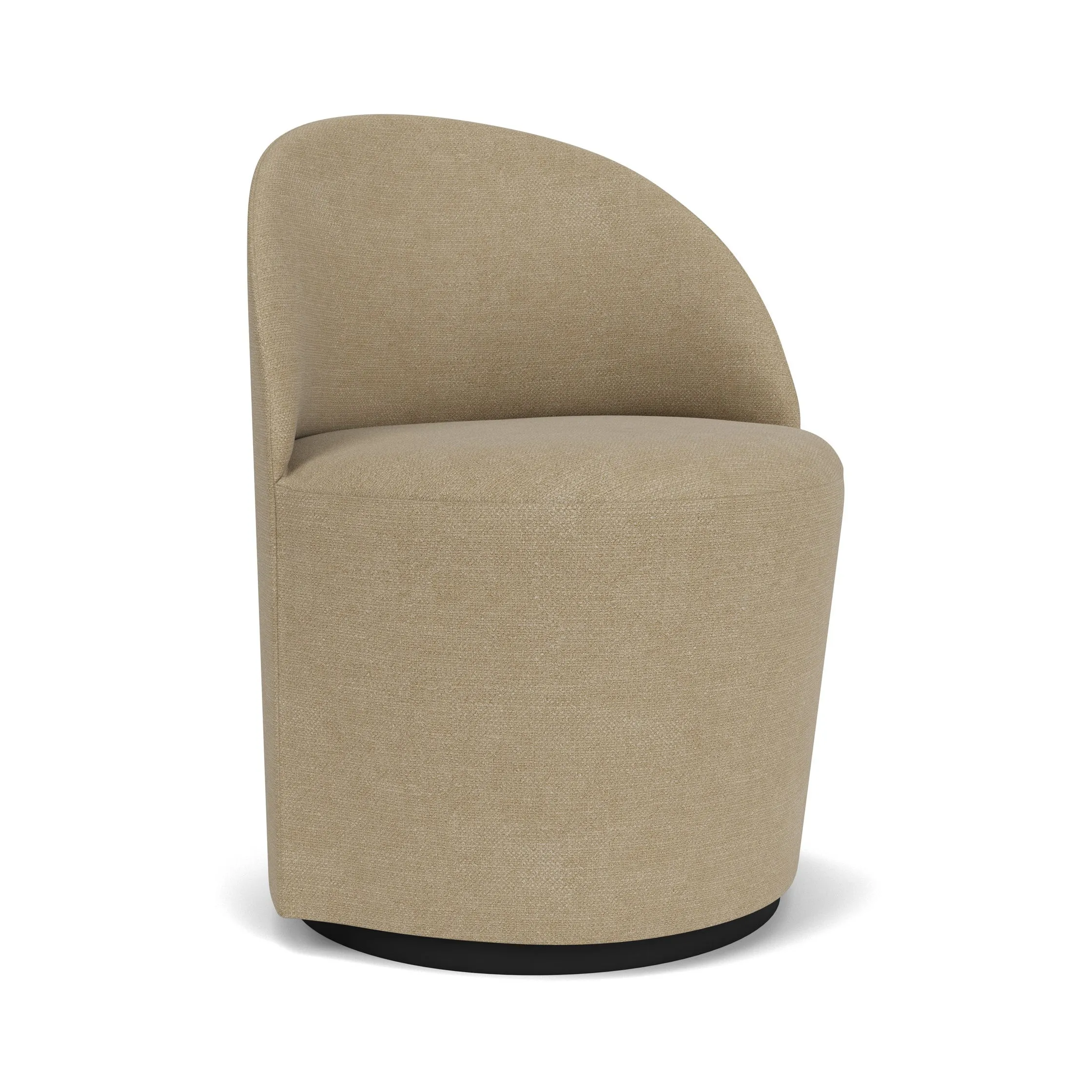 Tearoom Side Chair with Return Swivel Base