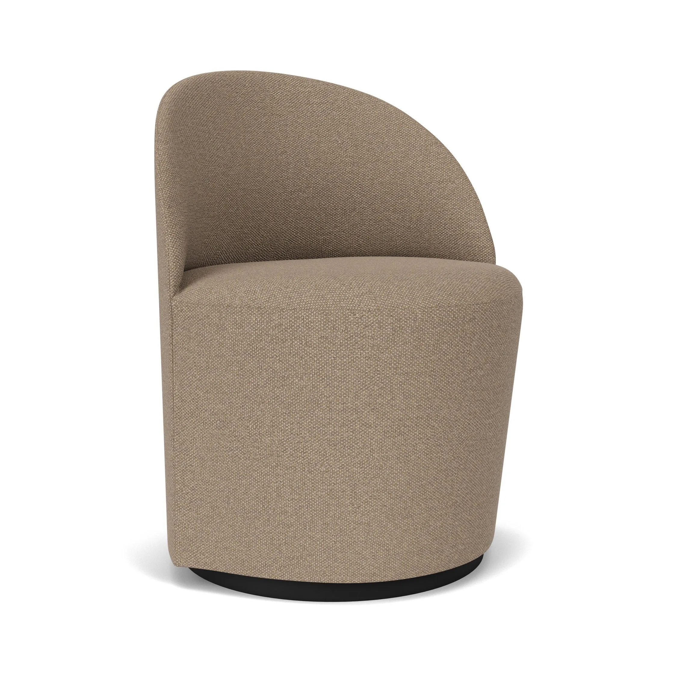 Tearoom Side Chair with Return Swivel Base