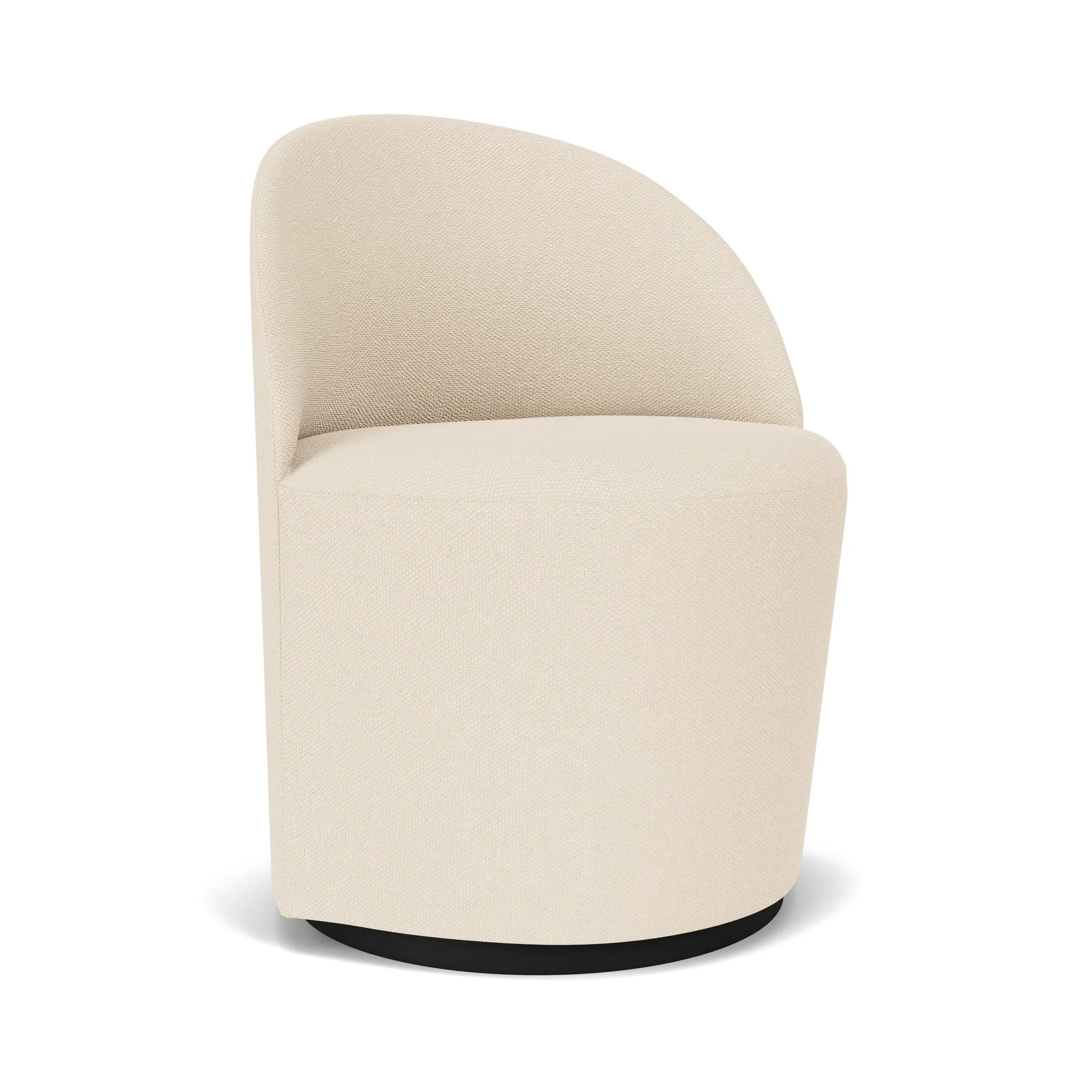 Tearoom Side Chair with Return Swivel Base