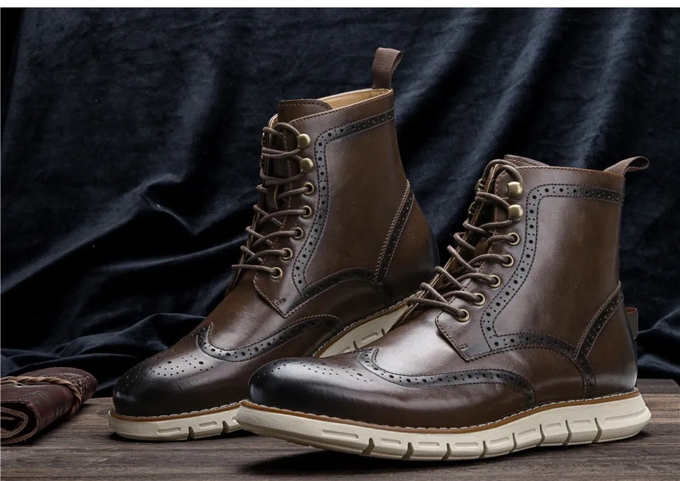 The Chief Men's Brogue Boots