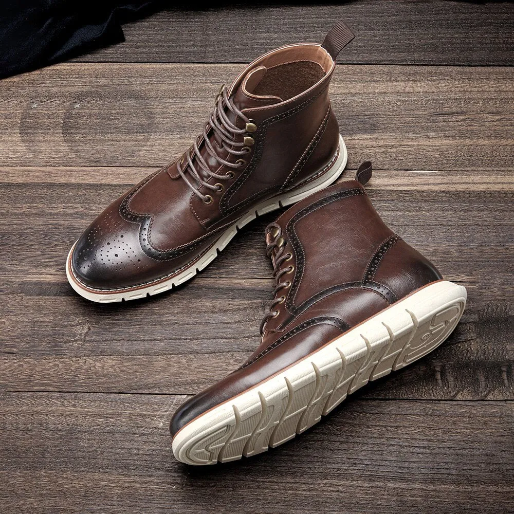 The Chief Men's Brogue Boots