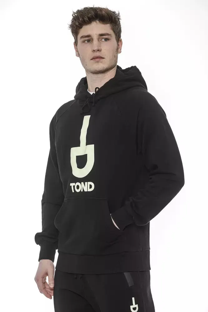 Tond Black Cotton Men Sweater