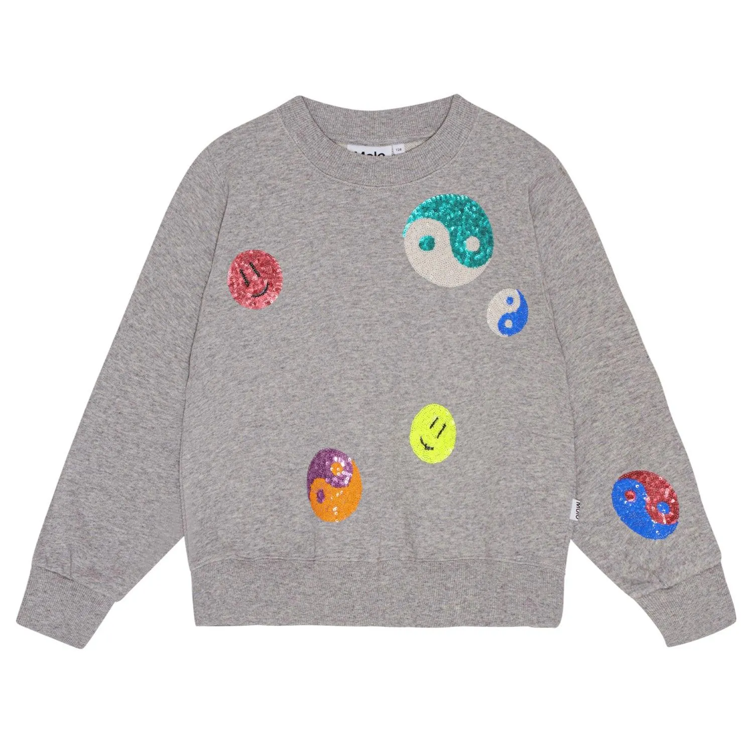 Tween Sweaters | Marge Sweatshirt Grey Melange | Molo